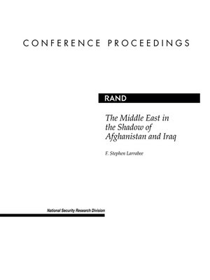cover image of The Middle East in the Shadow of Afghanistan and Iraq